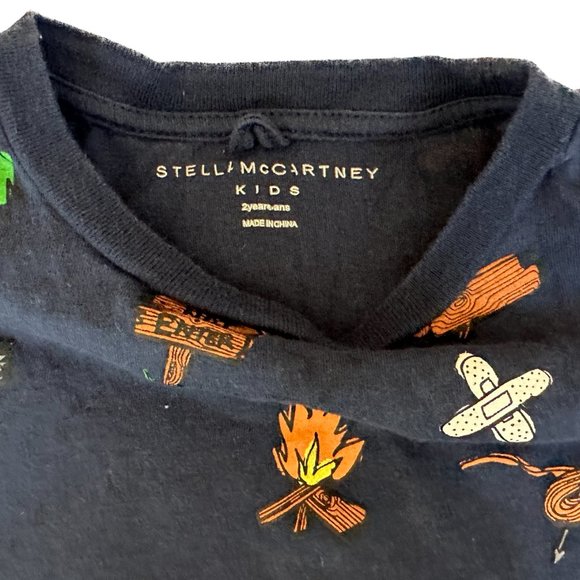 Stella McCartney Kids Lot of Sweatshirt Joggers T-Shirt Raglan Shirt 2 Years - Picture 10 of 13